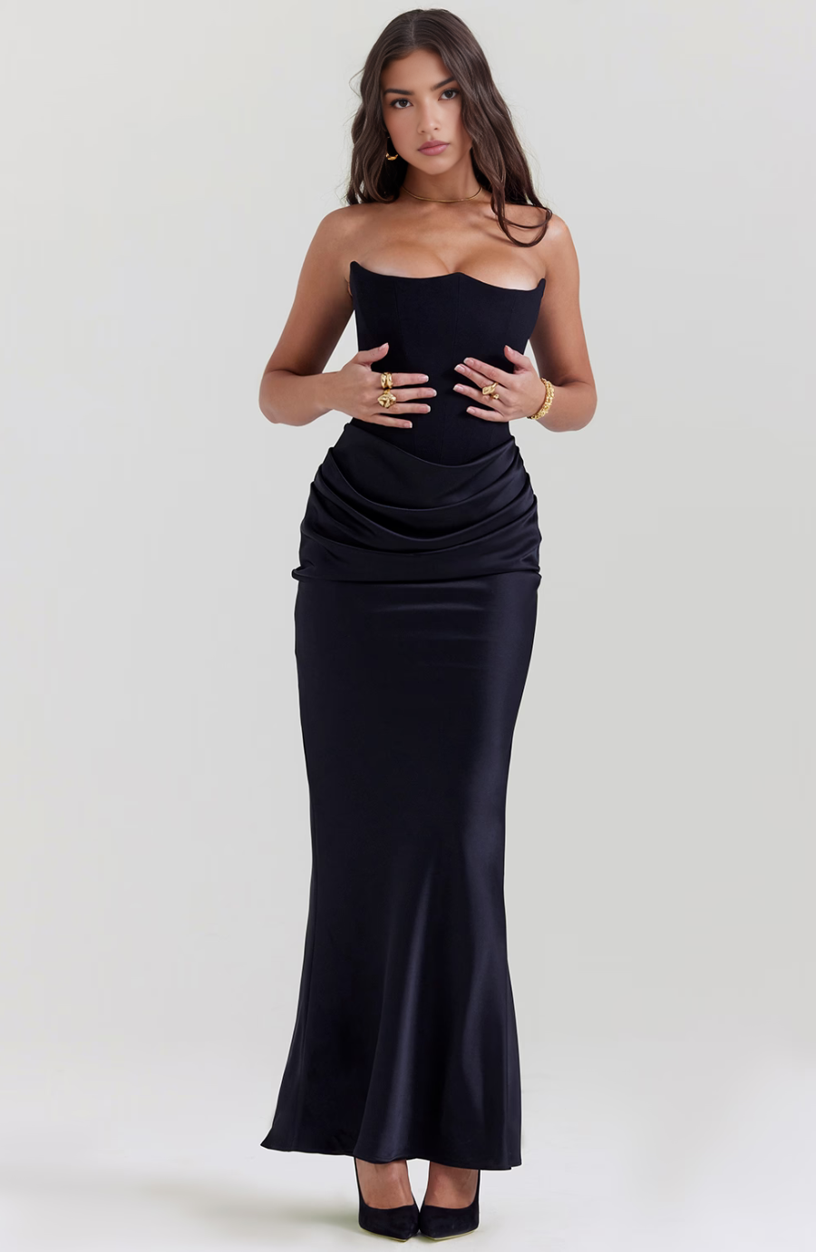 Eden™ | Abito in Satin Lucido