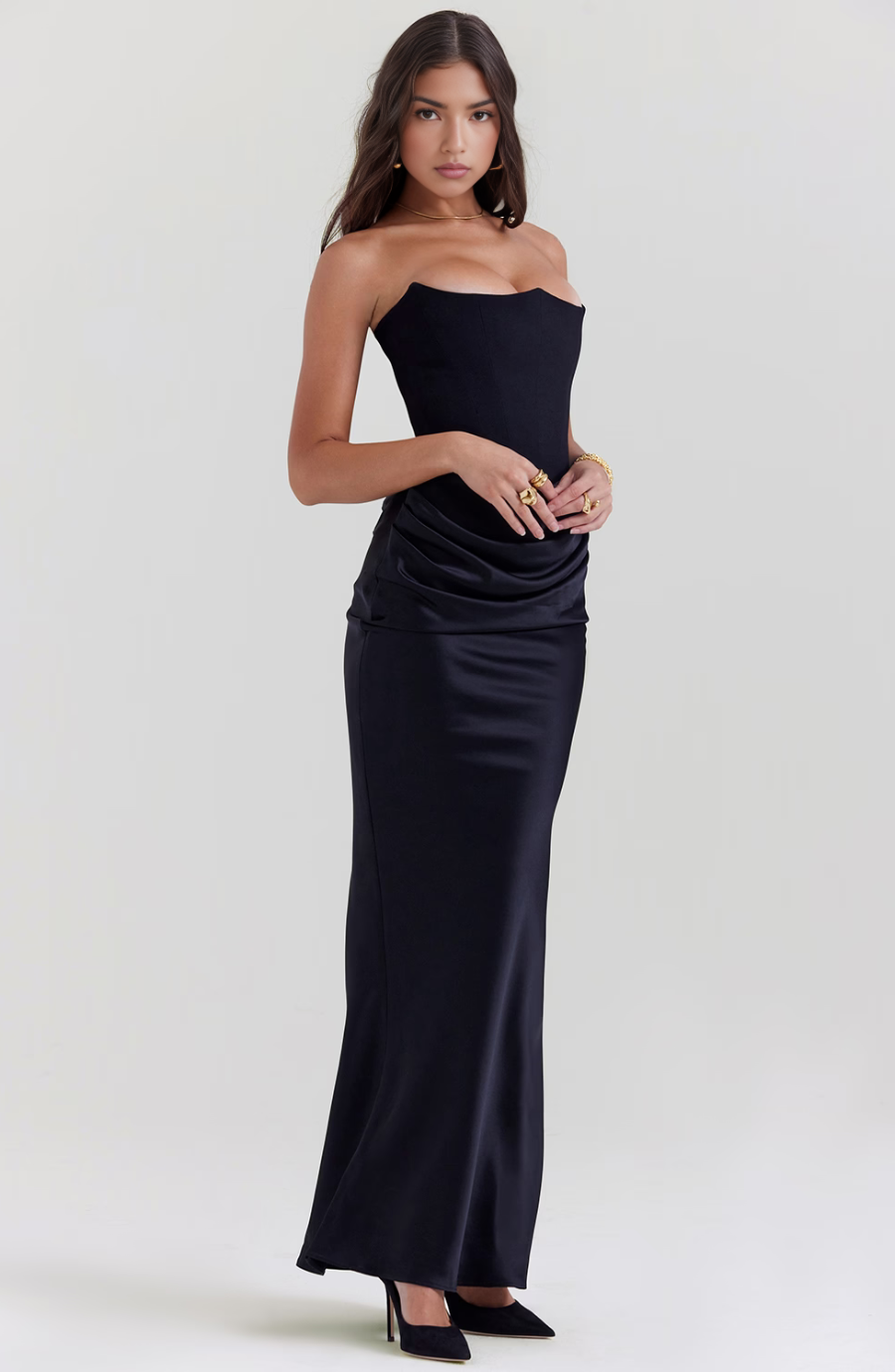 Eden™ | Abito in Satin Lucido