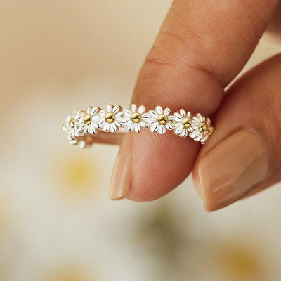 Elisa™ | Anello Margherita Regolabile