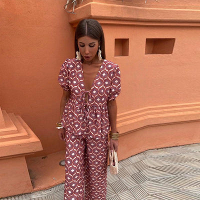 Ginevra™ | Completo Estivo Stampato