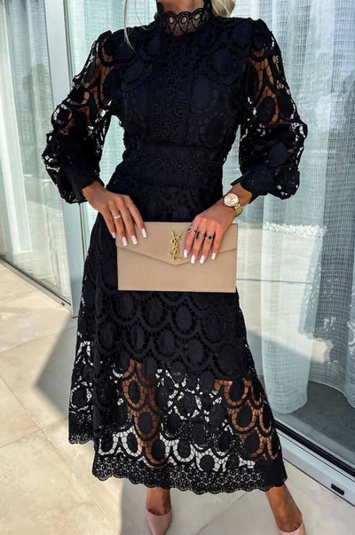 Bianca™ | Abito Elegante in Pizzo