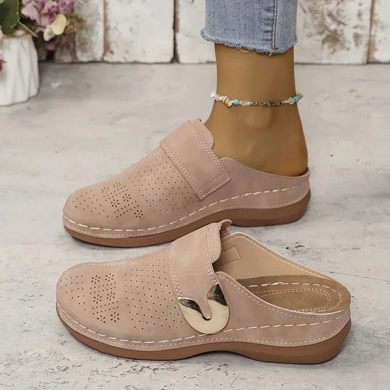 LION | Zoccoli Ortopedici Eleganti con Zeppa – Comfort Quotidiano