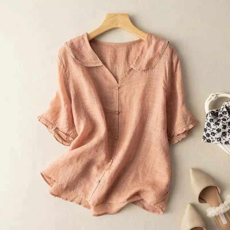 Rosalie | Camicia dall'aspetto romantico e moderno