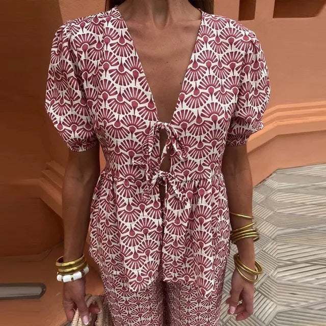 Ginevra™ | Completo Estivo Stampato