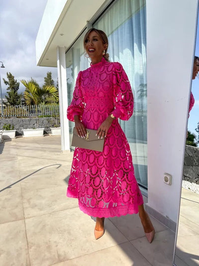 Valentina™ | Abito romantico in pizzo