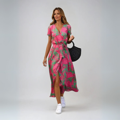 Suzanne™ | Abito Elegante con Scollo a V