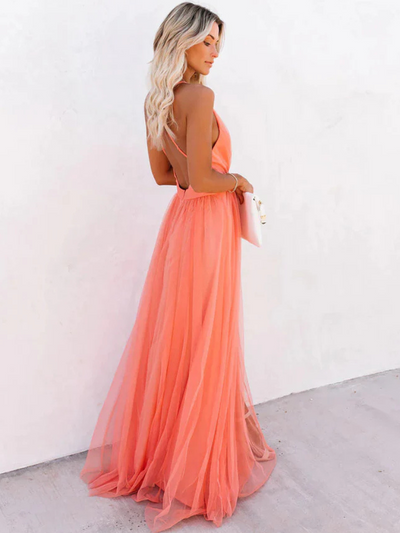 Aurora Bloom™ | Abito in Tulle Linea A