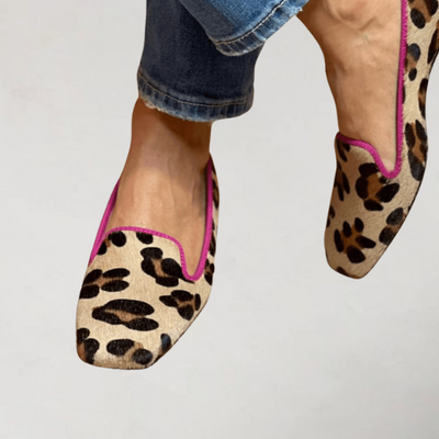Aurora™ | Mocassini in Suede Stampato