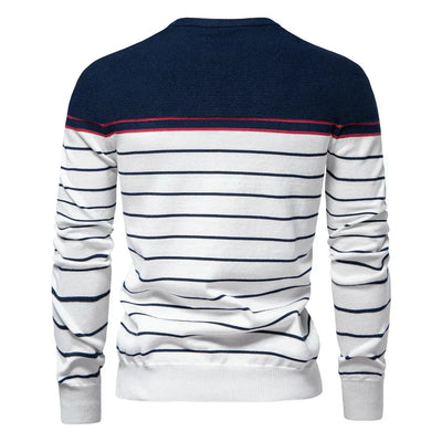 Maglione da uomo con motivo a righe