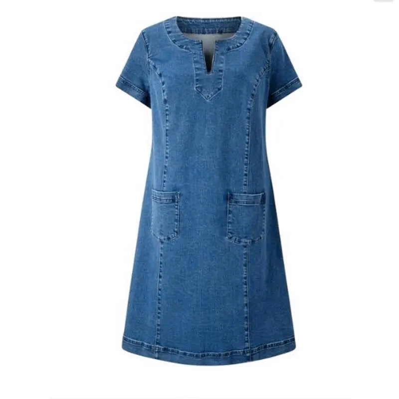 Isabella™ | Abito in Denim Morbido e Femminile