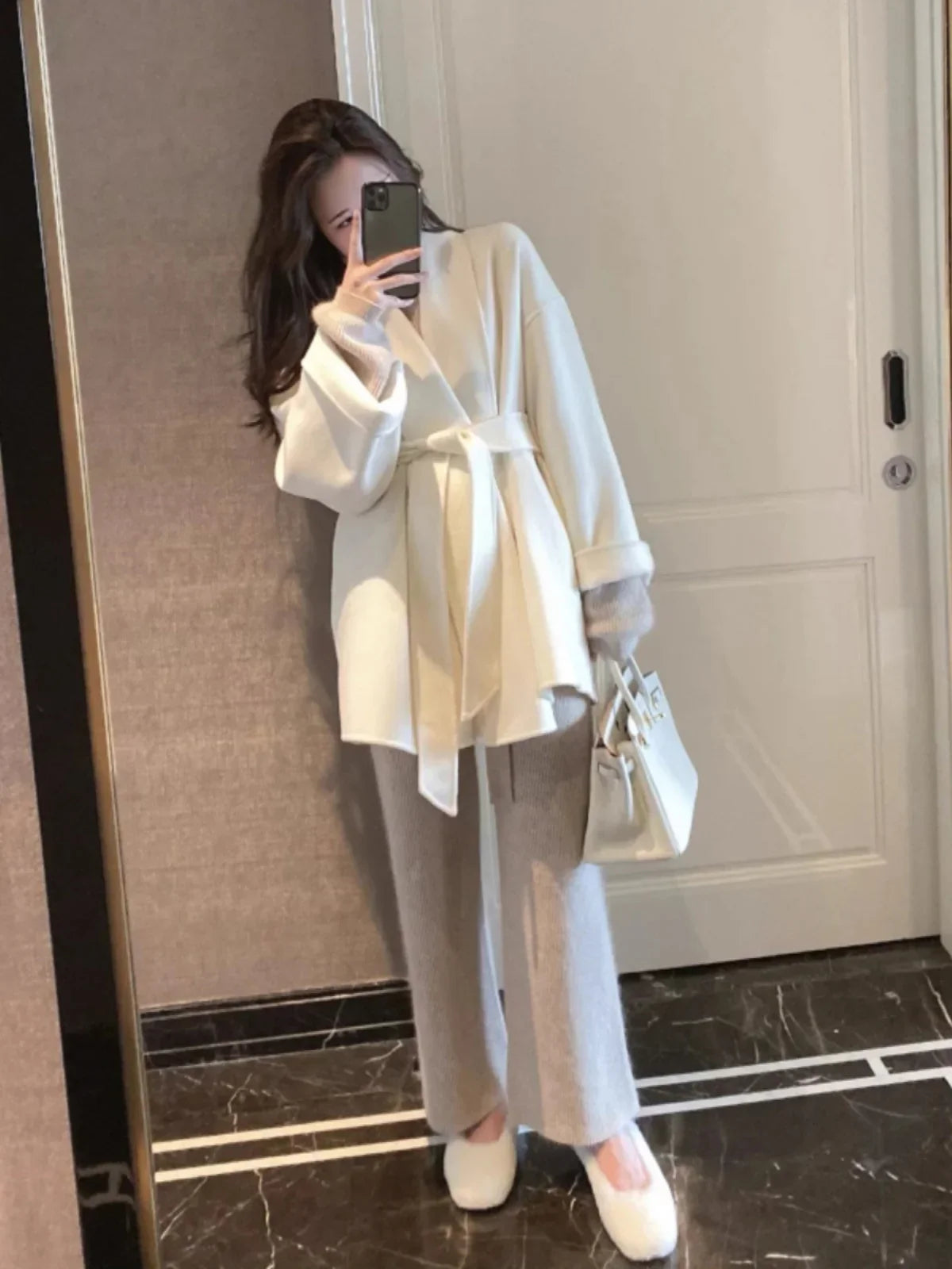 Serenya™ | Cappotto Lungo in Lana