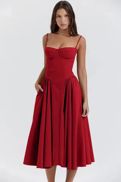 Francesca™ | Abito Maxi con Stampa Floreale