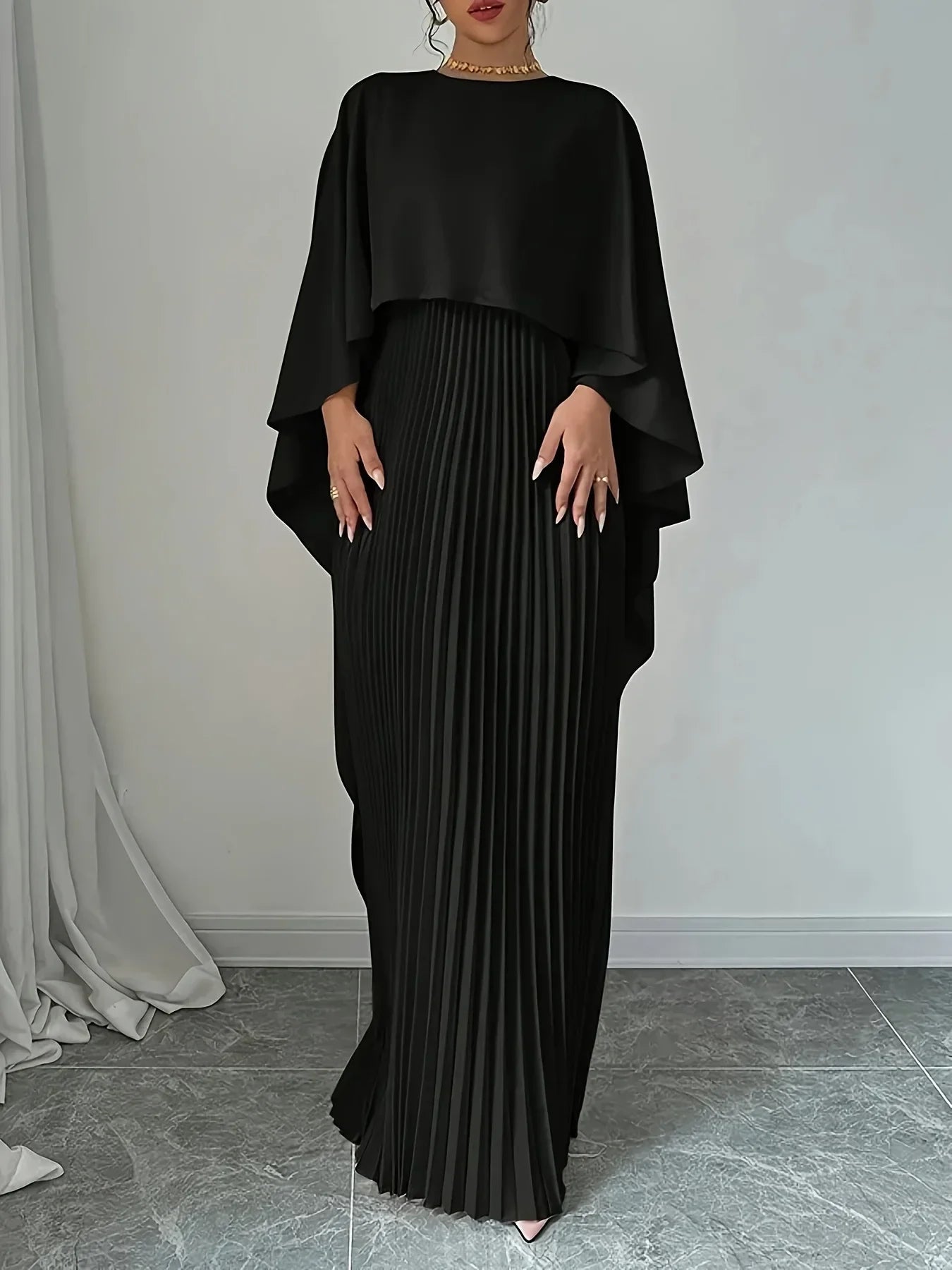 Charlotte | Abito Elegante con Maniche a Pipistrello