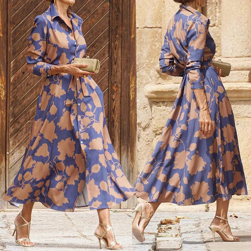 Élise™ | Abito Chic a Maniche Lunghe