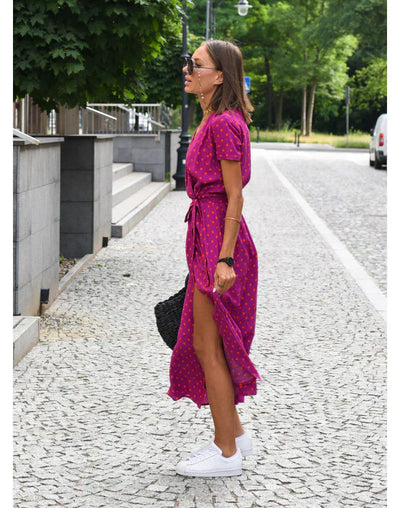 Suzanne™ | Abito Elegante con Scollo a V