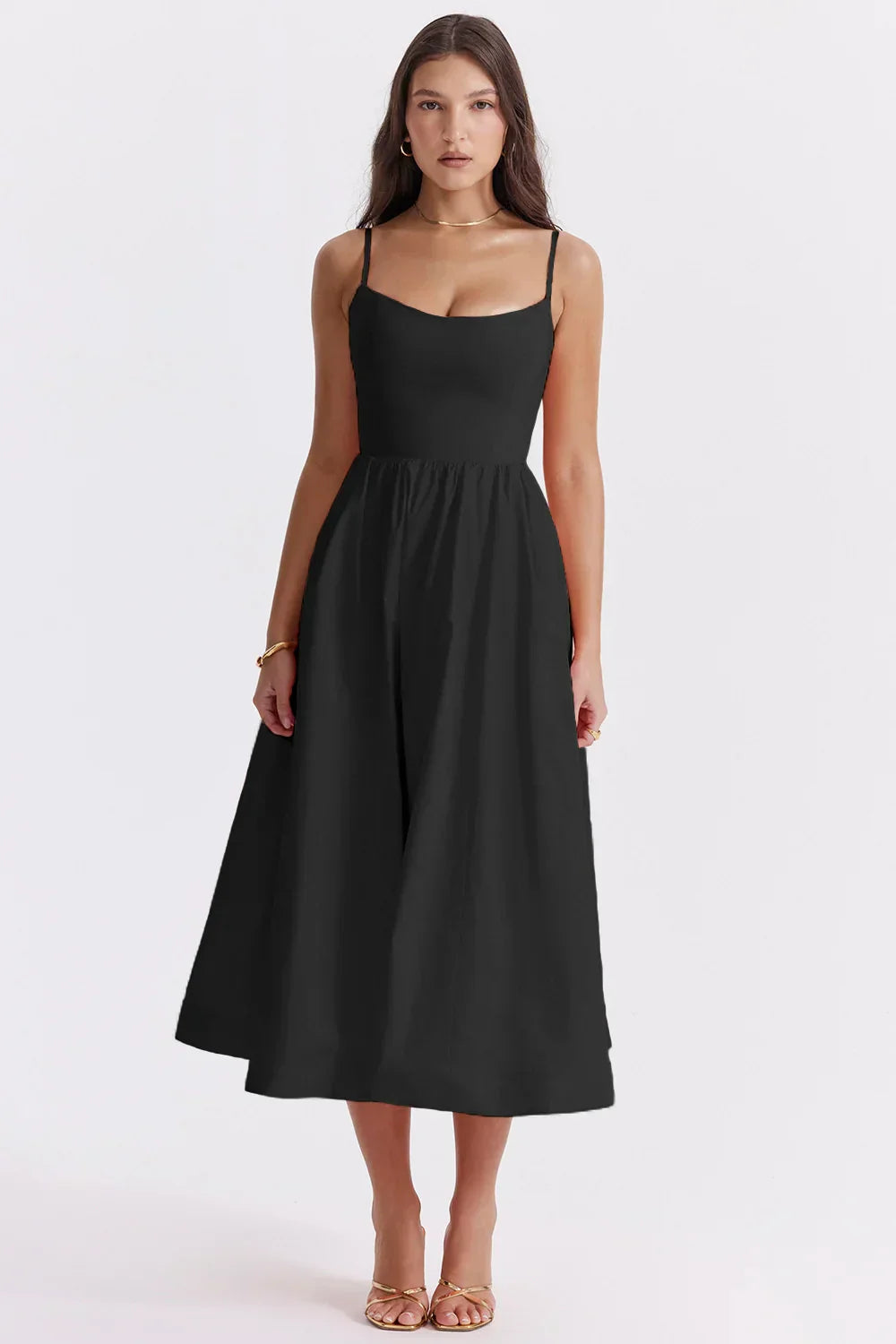 Ludovica™ | Abito Maxi Corallo