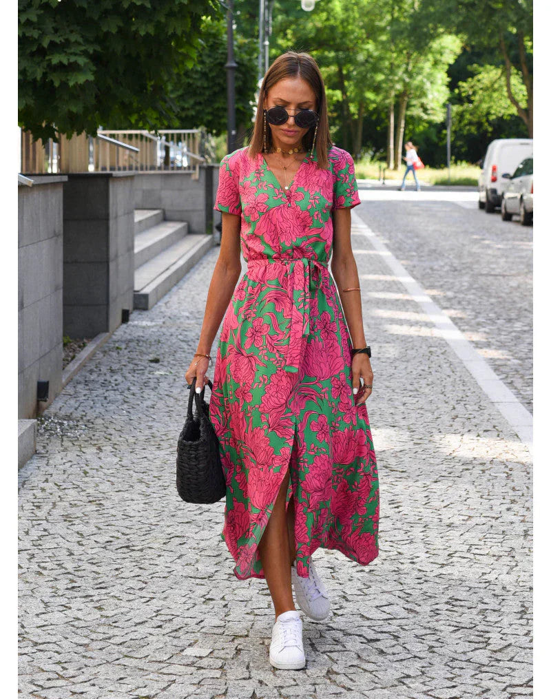 Suzanne™ | Abito Elegante con Scollo a V