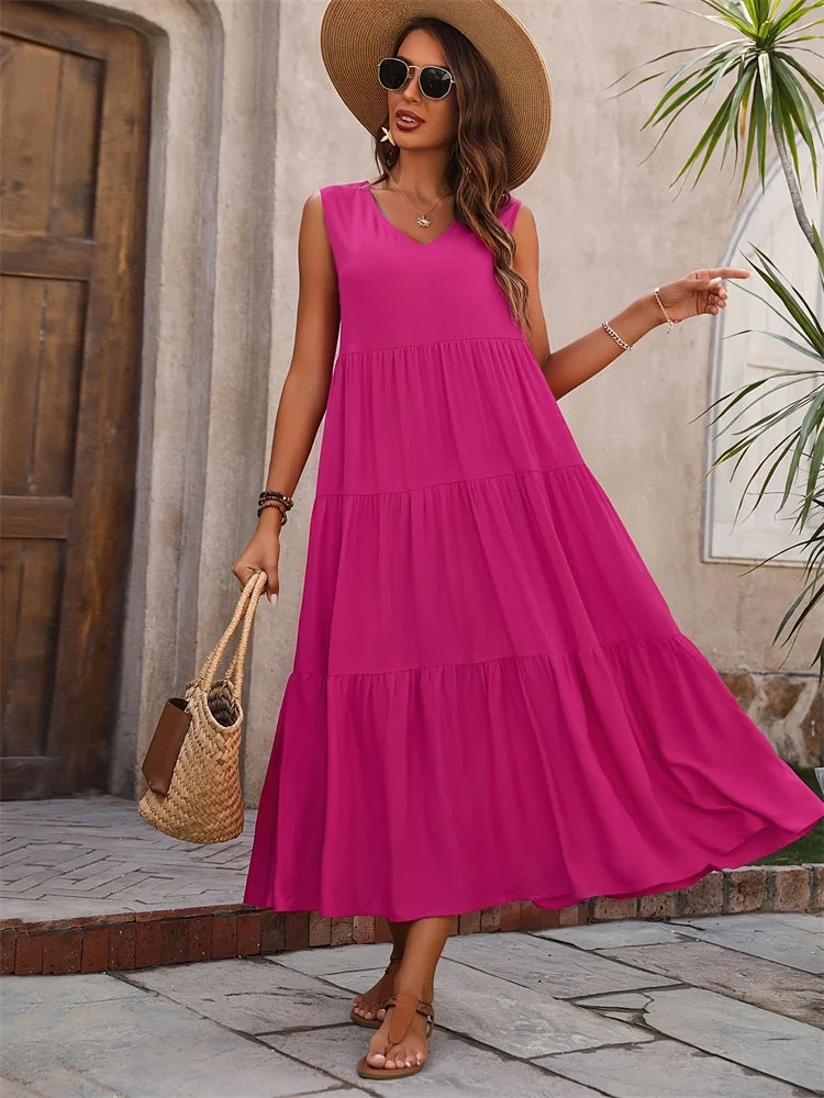Loretta™ | Vestito Senza Maniche Estivo