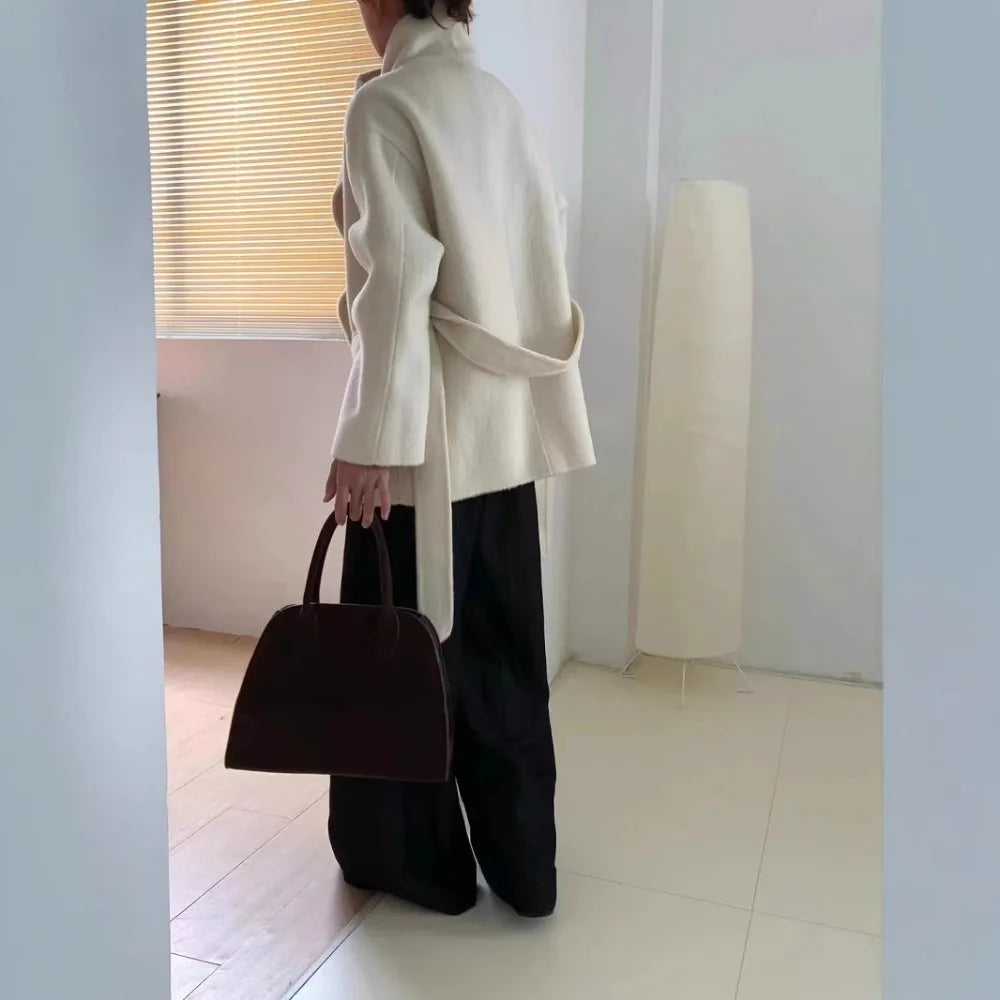 Velmira™ | Cappotto in Seta e Lana