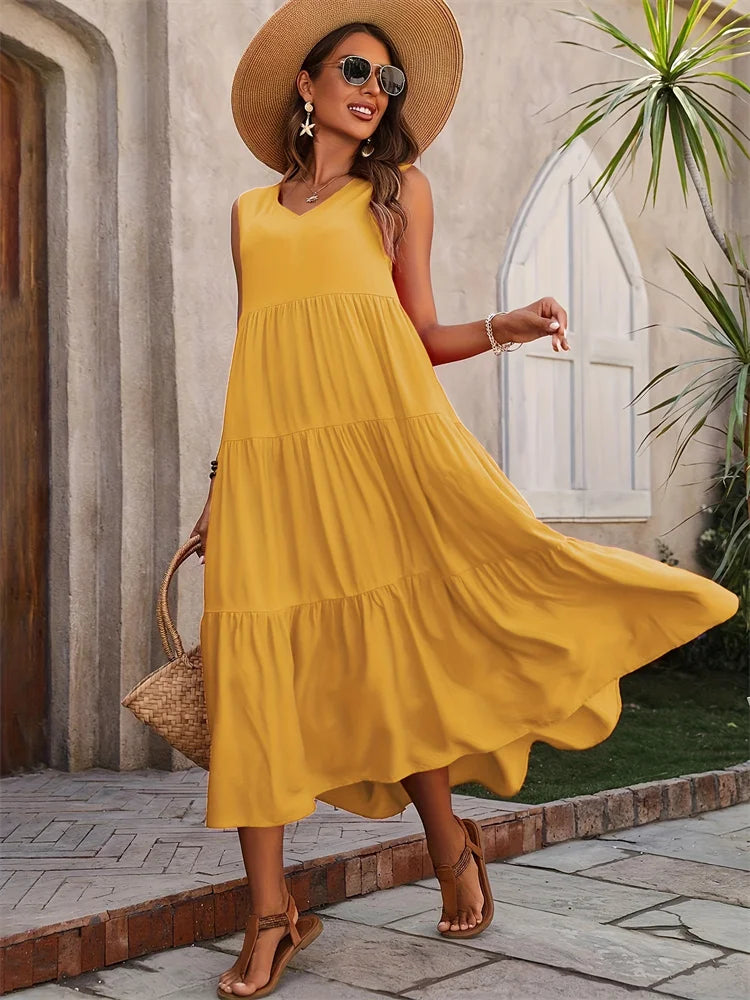 Loretta™ | Vestito Senza Maniche Estivo