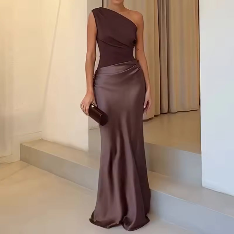 Francesca™ | Abito Maxi con Stampa Viva