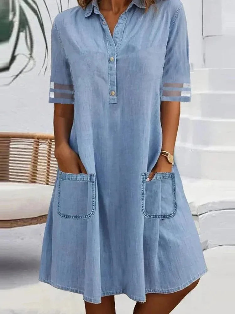 Livia™ | Abito Denim Leggero