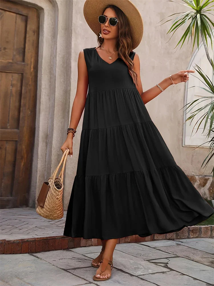 Loretta™ | Vestito Senza Maniche Estivo