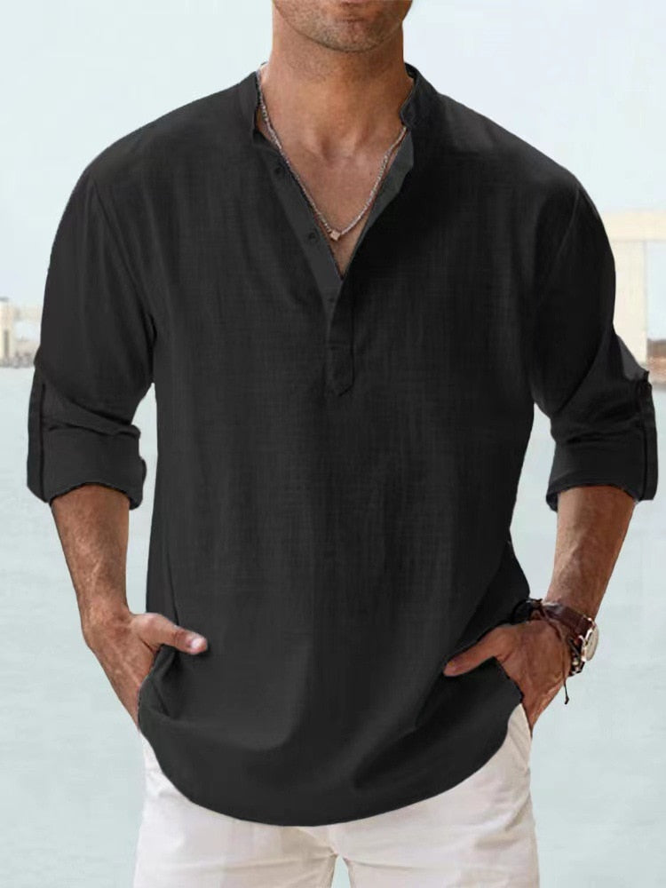 Elysia™ | Camicia in lino traspirante