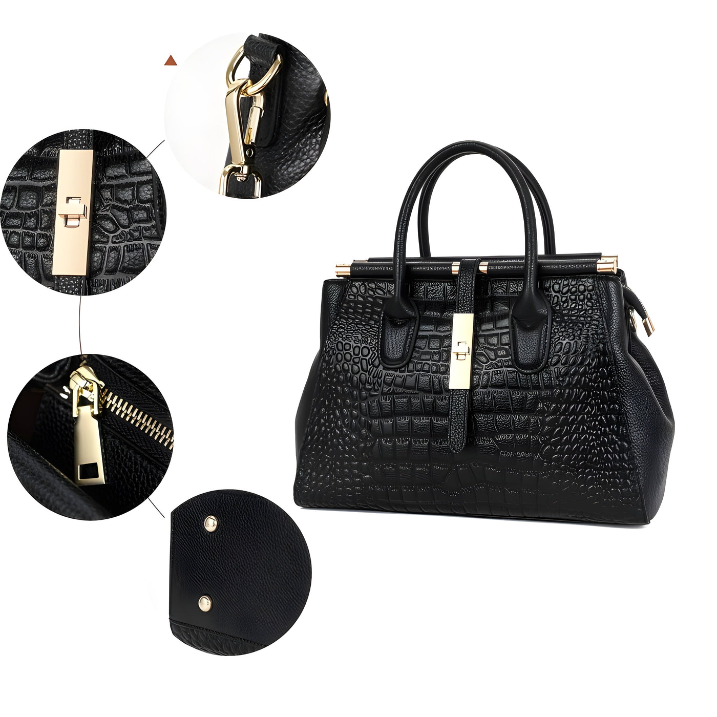 Elysian™ | Borsa a Mano Croc