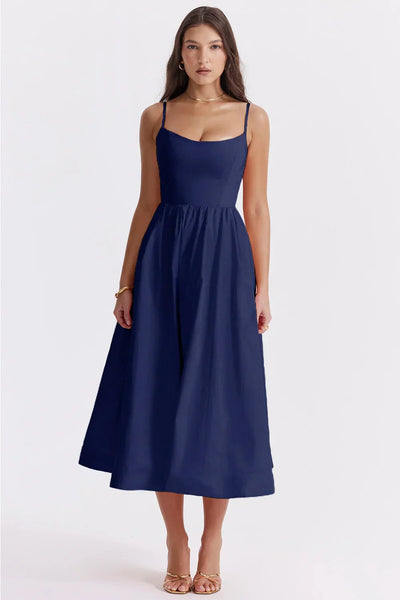 Ludovica™ | Abito Maxi Corallo