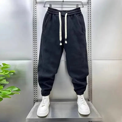 Pantaloni sportivi in velluto