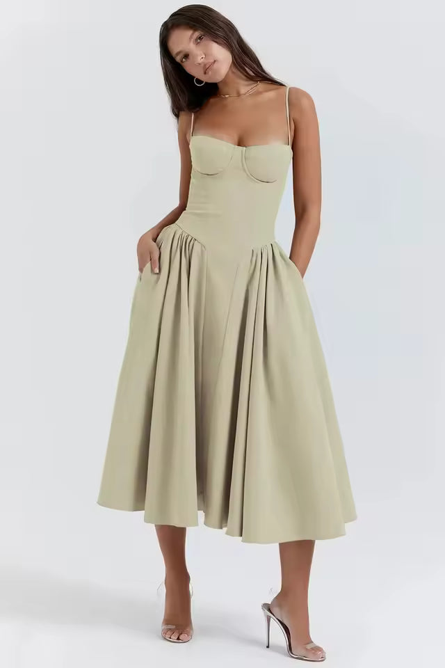 Francesca™ | Abito Maxi con Stampa Floreale