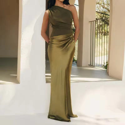 Francesca™ | Abito Maxi con Stampa Viva