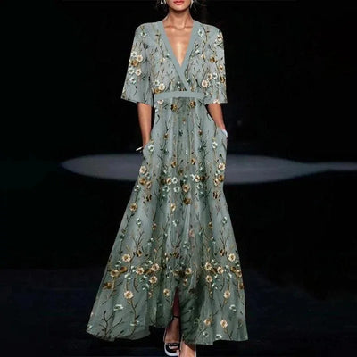Sofia™ | Abito Elegante con Scollo a V