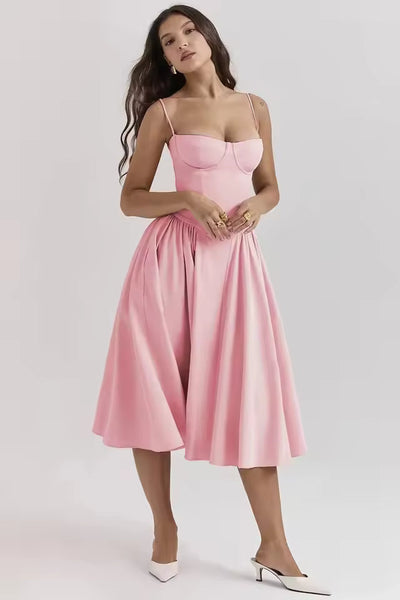 Francesca™ | Abito Maxi con Stampa Floreale