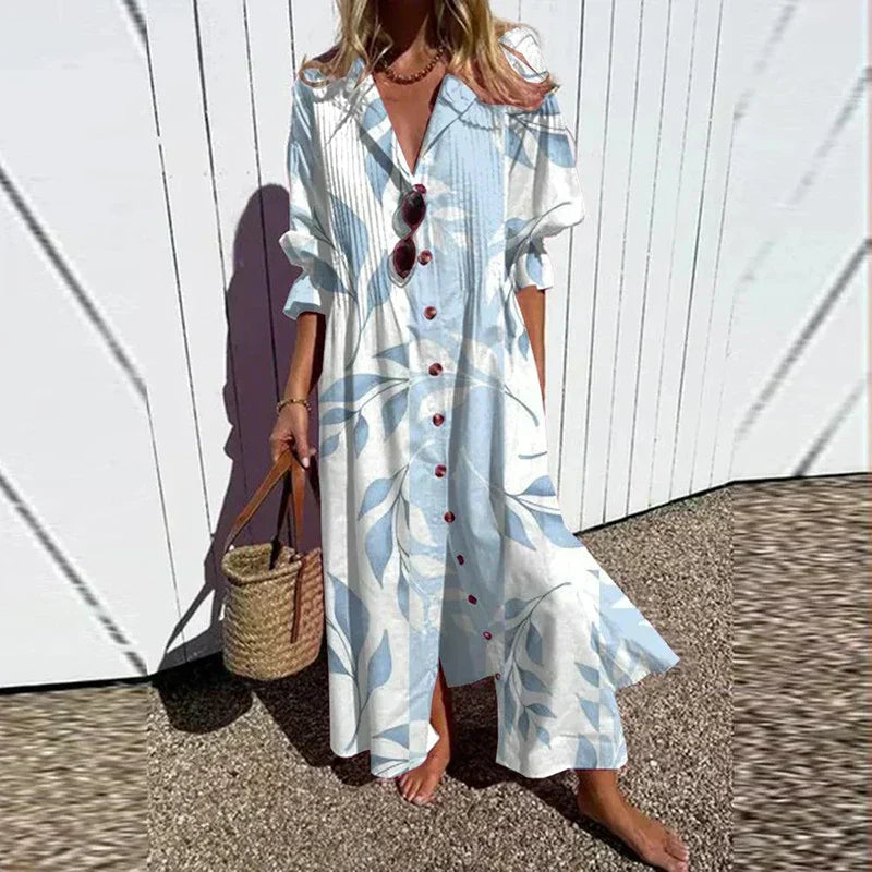Dalila™ | Abito Maxi Boho Floreale