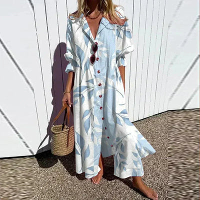 Dalila™ | Abito Maxi Boho Floreale