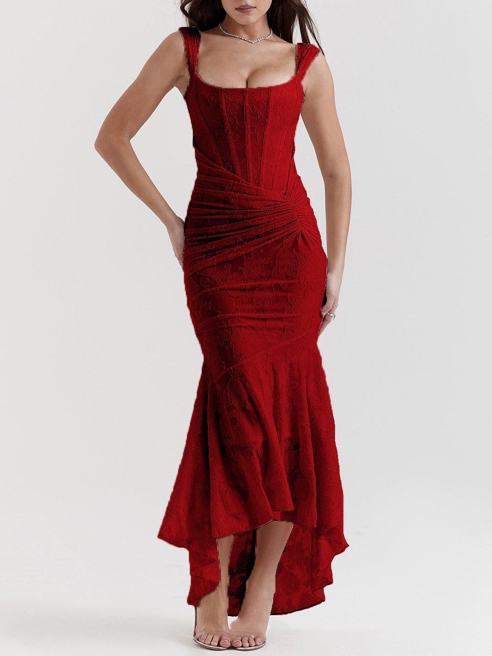 Lavinia™ | Abito Maxi Floreale Blu