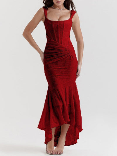 Lavinia™ | Abito Maxi Floreale Blu