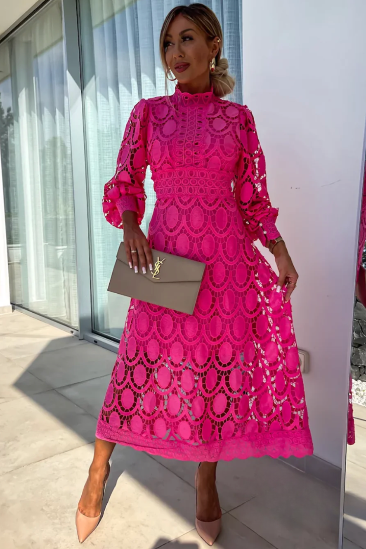 Bianca™ | Abito Elegante in Pizzo