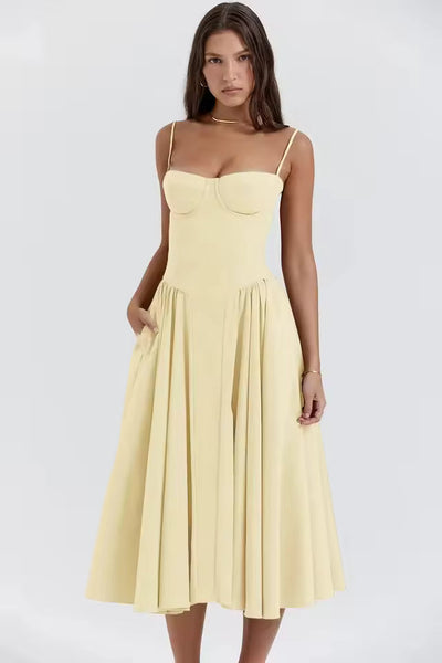 Francesca™ | Abito Maxi con Stampa Floreale