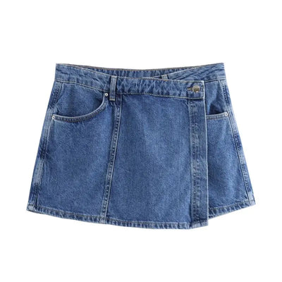 Elisa™ | Set in Denim con Scollatura a V