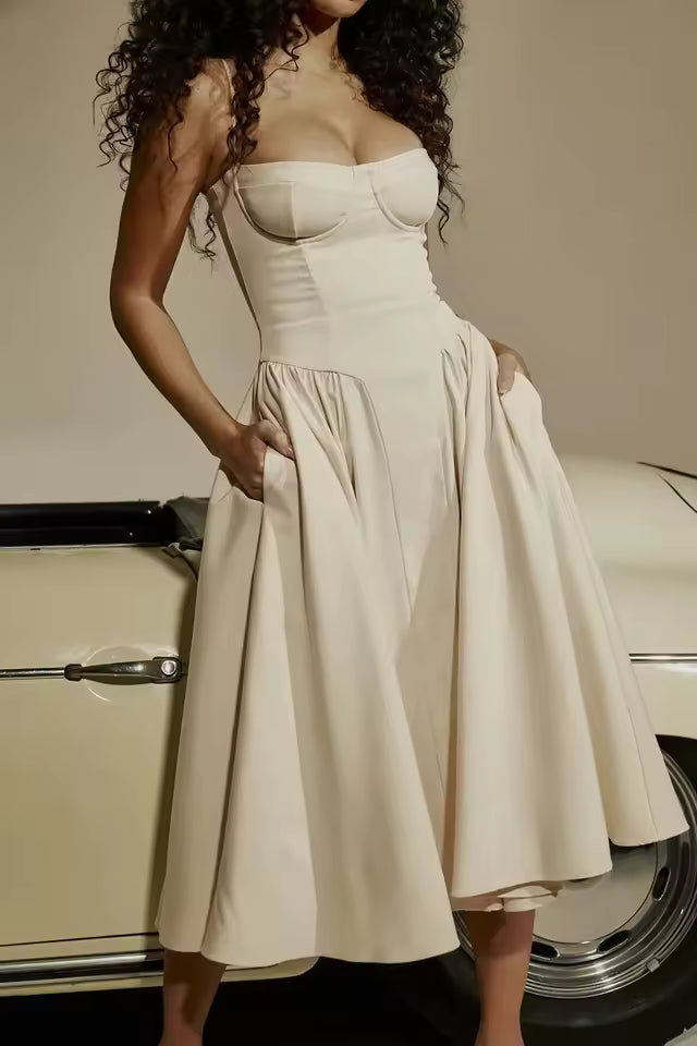 Francesca™ | Abito Maxi con Stampa Floreale
