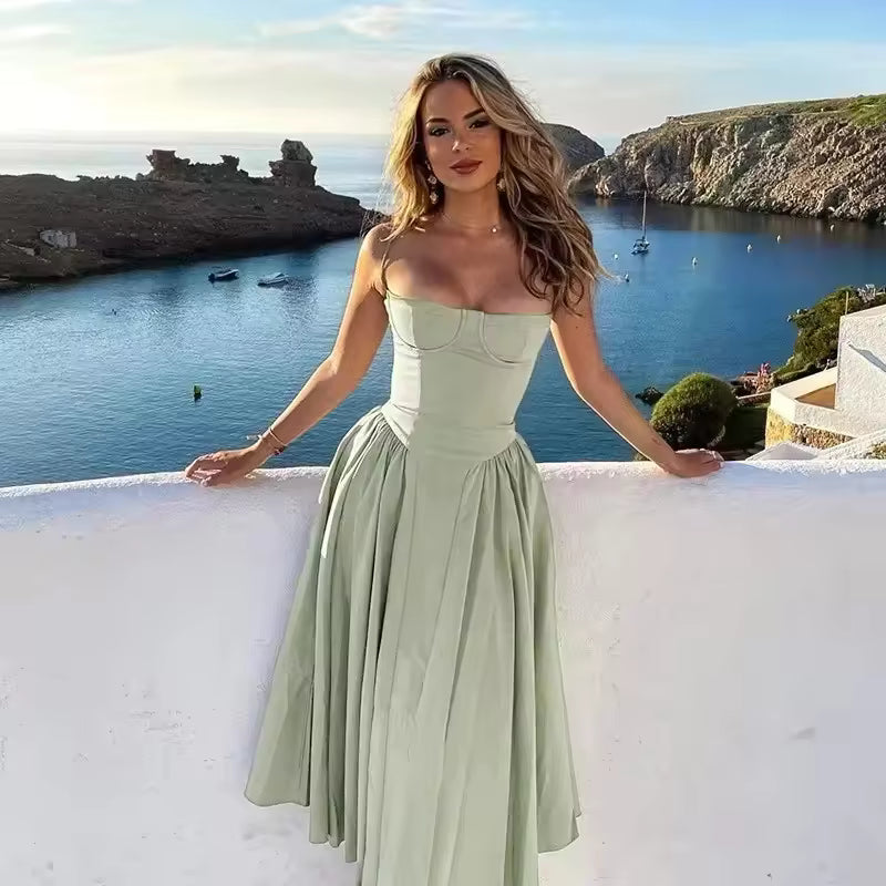 Francesca™ | Abito Maxi con Stampa Floreale