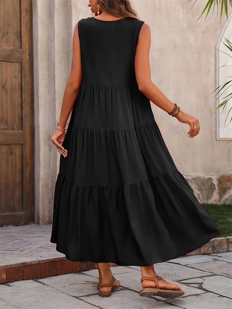 Loretta™ | Vestito Senza Maniche Estivo