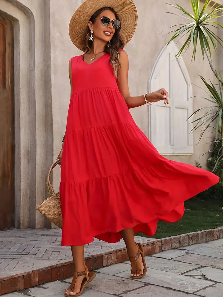 Loretta™ | Vestito Senza Maniche Estivo