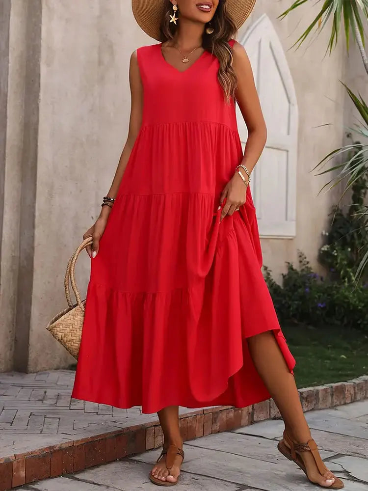 Loretta™ | Vestito Senza Maniche Estivo
