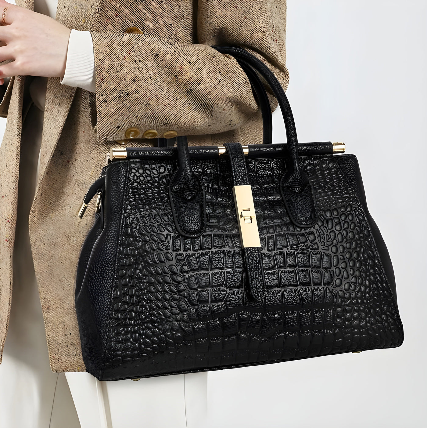Elysian™ | Borsa a Mano Croc