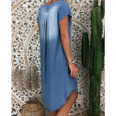 Clara™ | Abito Estivo in Denim Relaxed
