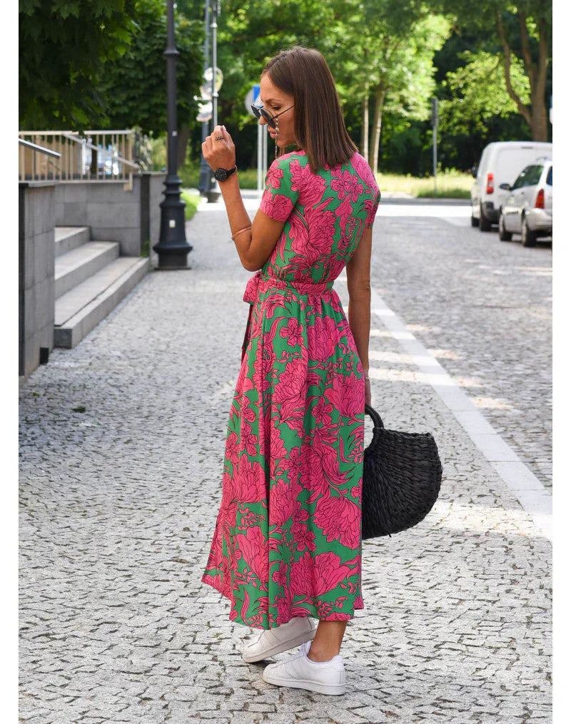 Suzanne™ | Abito Elegante con Scollo a V